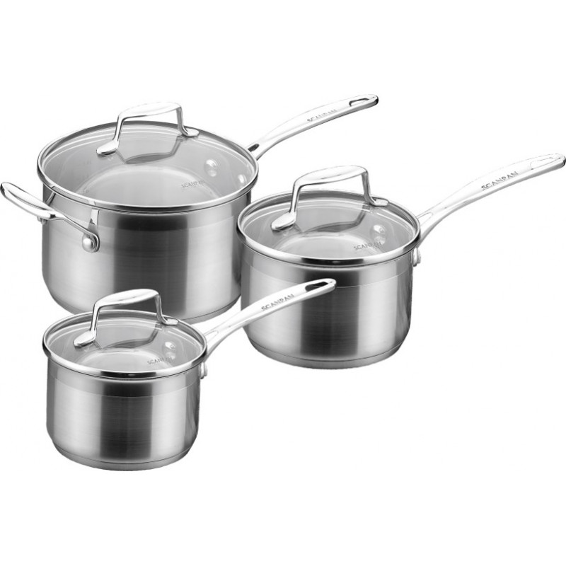 Set de 3 casseroles - Ustensiles de cuisine